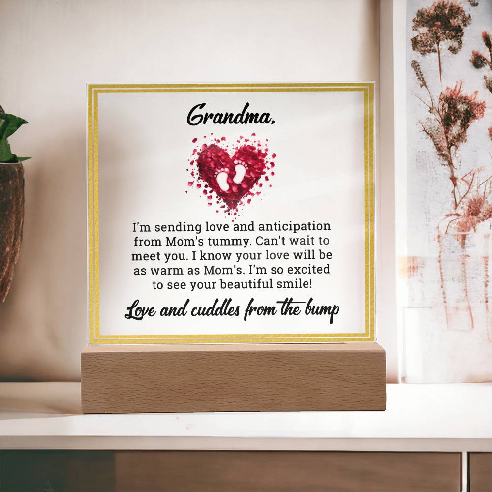 Grandma - I'm sending love and anticipation