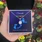 Personalized Scorpio Zodiac Eternal Hope Necklace with Message Card