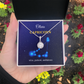 Personalized Capricorn Zodiac Eternal Hope Necklace with Message Card
