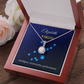 Personalized Virgo Zodiac Eternal Hope Necklace with Message Card