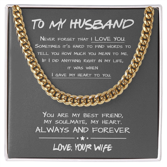 TO MY HUSBAND - YOU ARE MY HEART