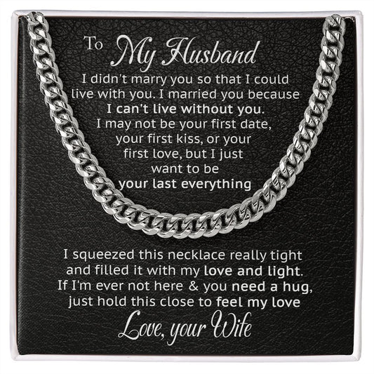 MY HUSBAND - I CAN'T LIVE WITHOUT YOU