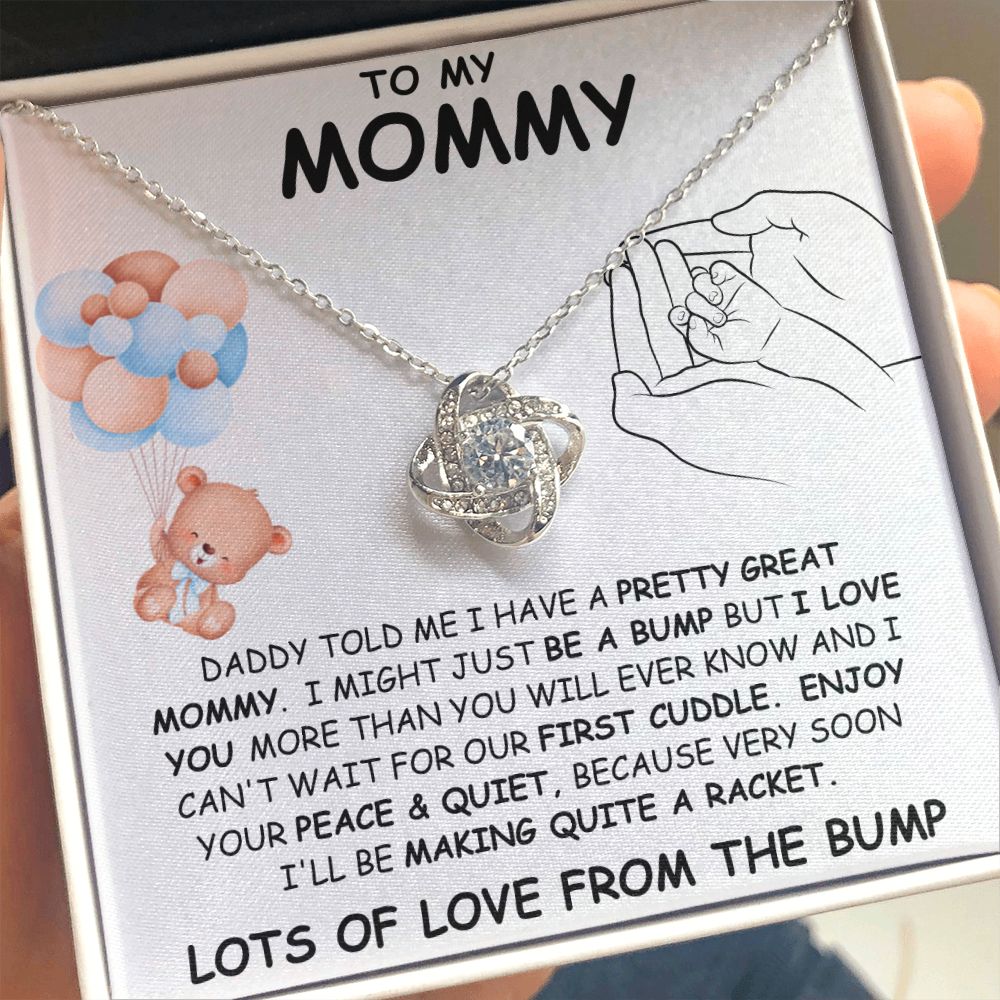 To My New Mom - Pretty Mommy - Necklace