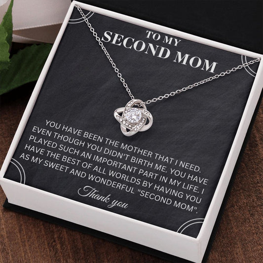 To My Second Mom - All Worlds - Love Necklace