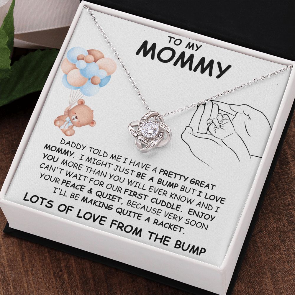 To My New Mom - Pretty Mommy - Necklace