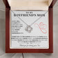 To My Boyfriend's Mom - Forever Grateful - Love Necklace