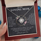 To My Loving Mom - Important - Love Necklace