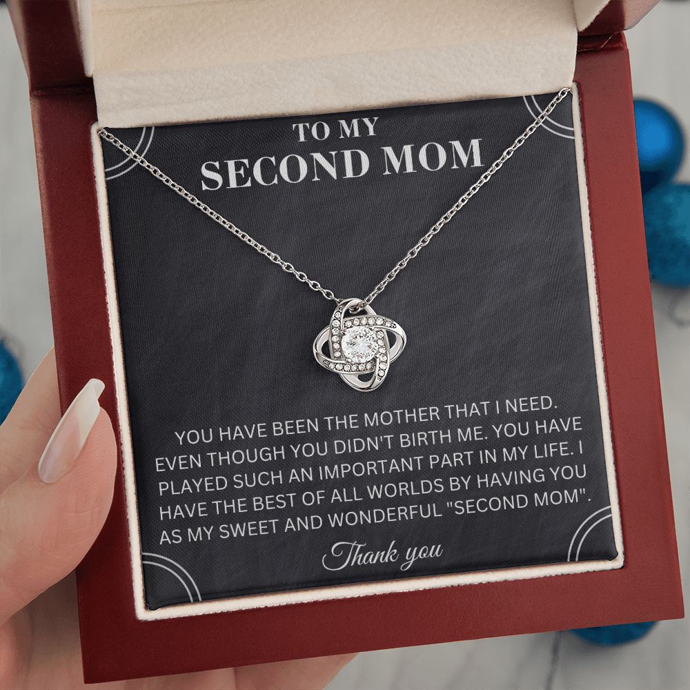 To My Second Mom - All Worlds - Love Necklace