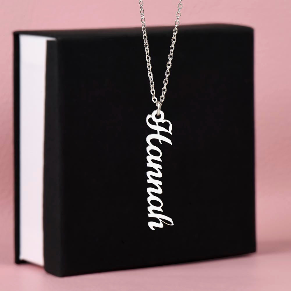 To My Dearest Daughter In Law - Moment - Name Necklace
