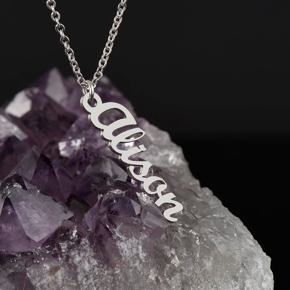 To My Dearest Daughter In Law - Moment - Name Necklace